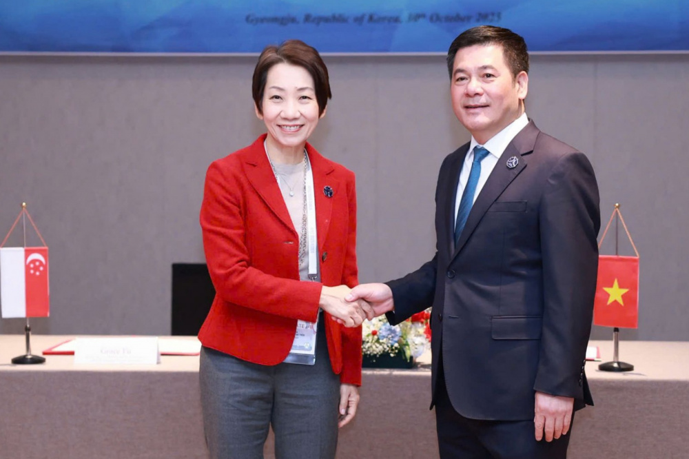 Việt Nam và Singapore ký Bản ghi nhớ Hợp tác về Thương mại gạo