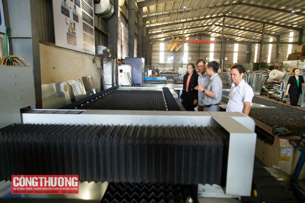 Nghiệm thu hệ thống máy móc, thiết bị hỗ trợ Công ty CP Thương mại và sản xuất Asia Green