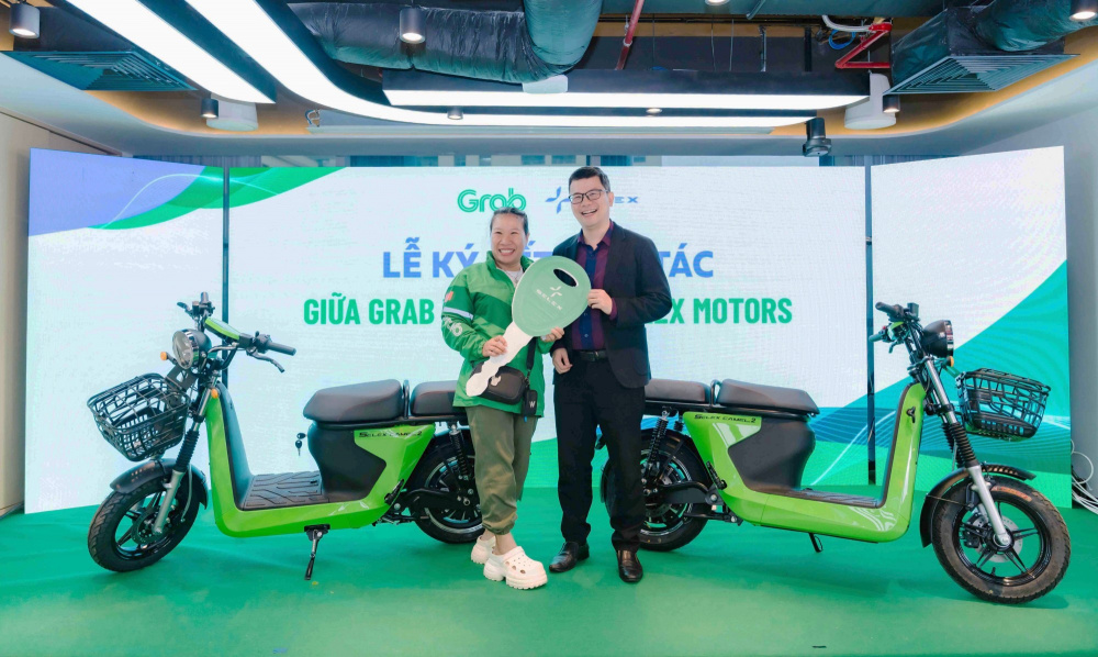 Grab Việt Nam và Selex Motors ký thỏa thuận hợp tác toàn diện