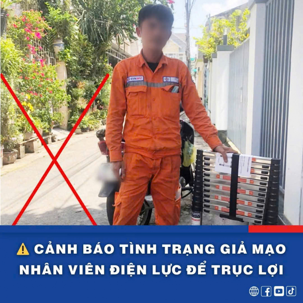giả danh nhân viên điện lực