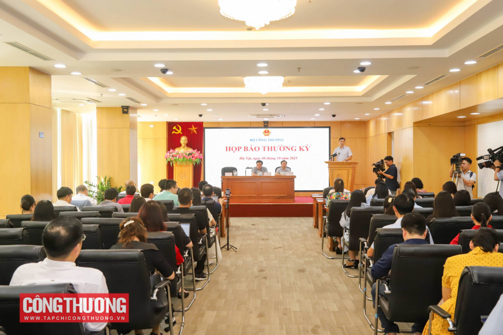 Bộ Công Thương tổ chức họp báo thường kỳ quý III/2025