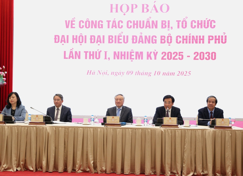 đại hội đảng bộ chính phủ