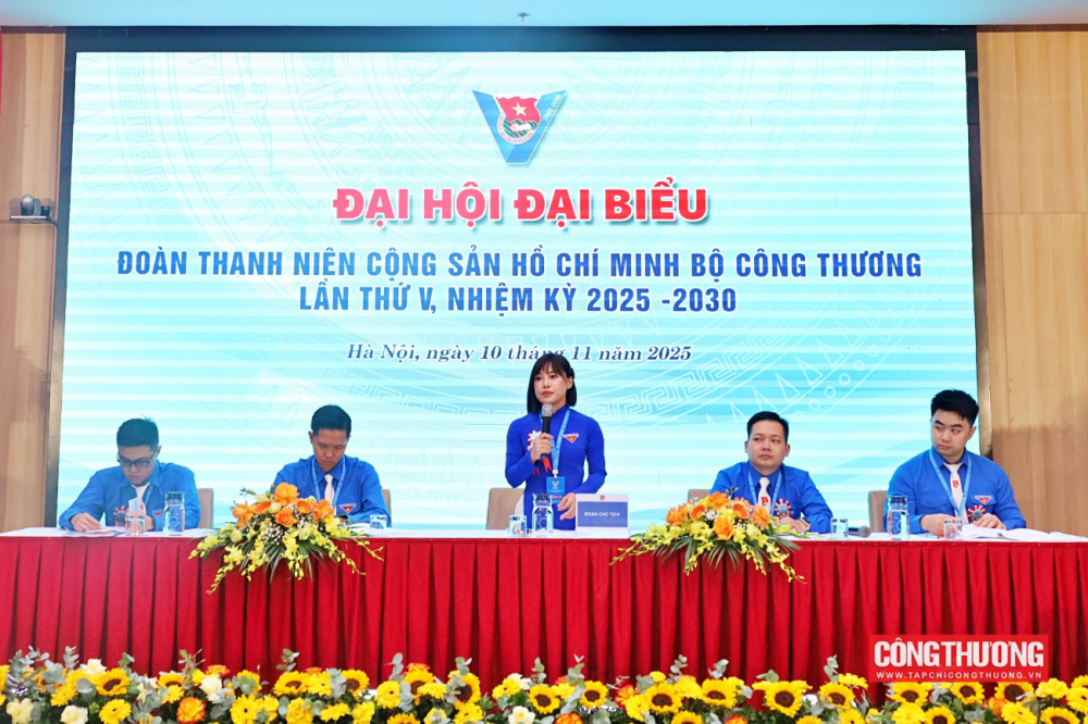 Đại hội Đoàn Thanh niên Bộ Công Thương lần thứ V: Khẳng định bản lĩnh, trí tuệ, tập trung 3 đột phá chiến lược