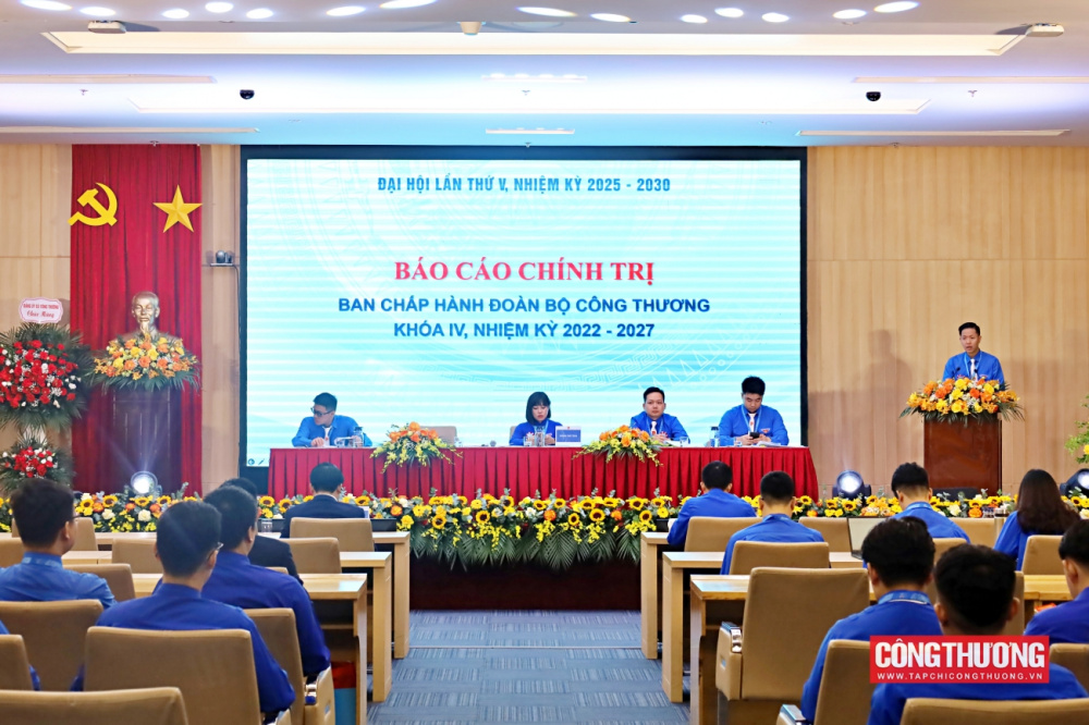 Đại hội Đoàn Thanh niên Bộ Công Thương lần thứ V: Khẳng định bản lĩnh, trí tuệ, tập trung 3 đột phá chiến lược