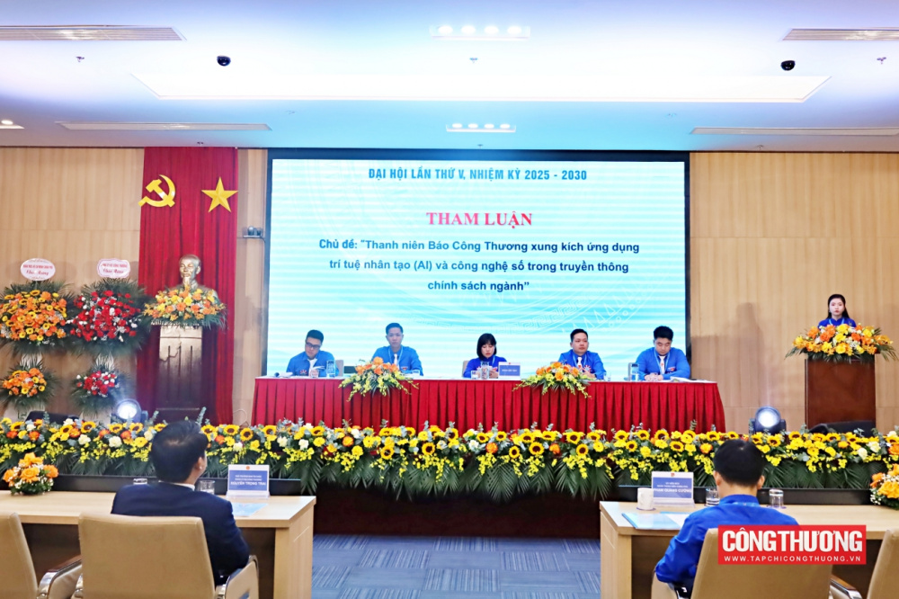 Một số hình ảnh trong Phiên thứ nhất Đại hội Đoàn Thanh niên Bộ Công Thương lần thứ V