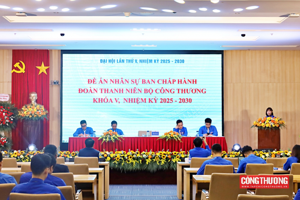 Một số hình ảnh trong Phiên thứ nhất Đại hội Đoàn Thanh niên Bộ Công Thương lần thứ V