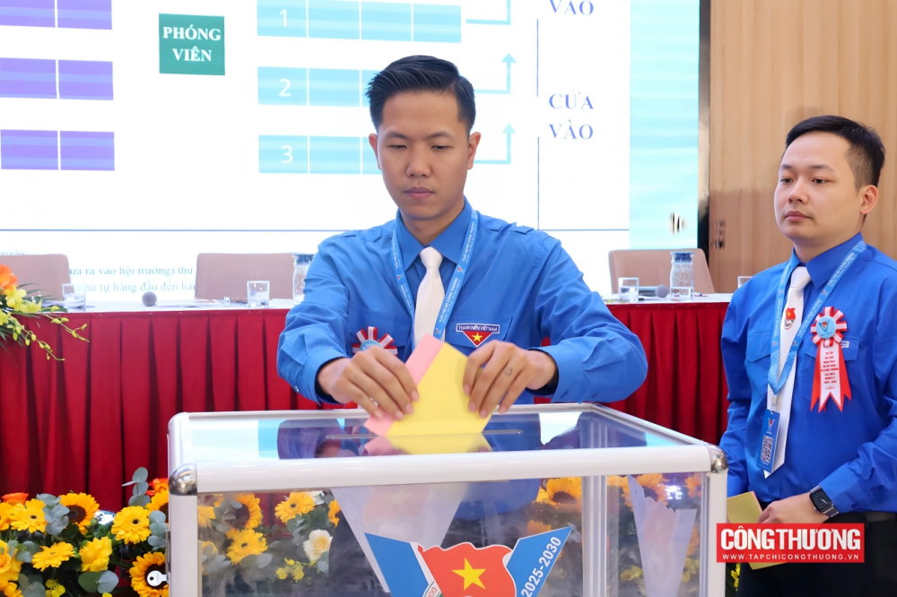 Một số hình ảnh trong Phiên thứ nhất Đại hội Đoàn Thanh niên Bộ Công Thương lần thứ V