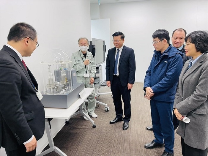 Trường Đại học Điện lực tham quan và làm việc với các Trung tâm Điện lực tại Nhật Bản