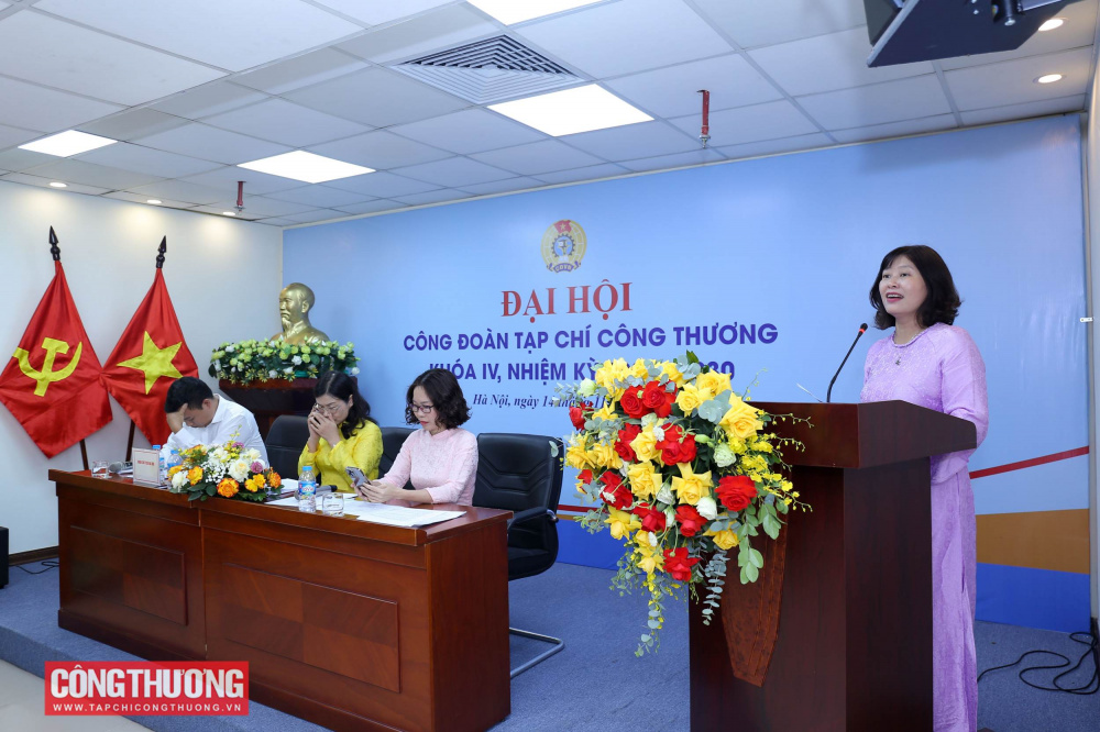 Phát huy thế mạnh Công đoàn Tạp chí Công Thương, phấn đấu hoàn thành xuất sắc nhiệm vụ nhiệm kỳ 2025 - 2030