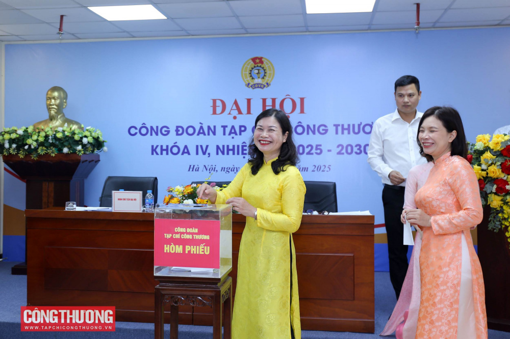 Phát huy thế mạnh Công đoàn Tạp chí Công Thương, phấn đấu hoàn thành xuất sắc nhiệm vụ nhiệm kỳ 2025 - 2030