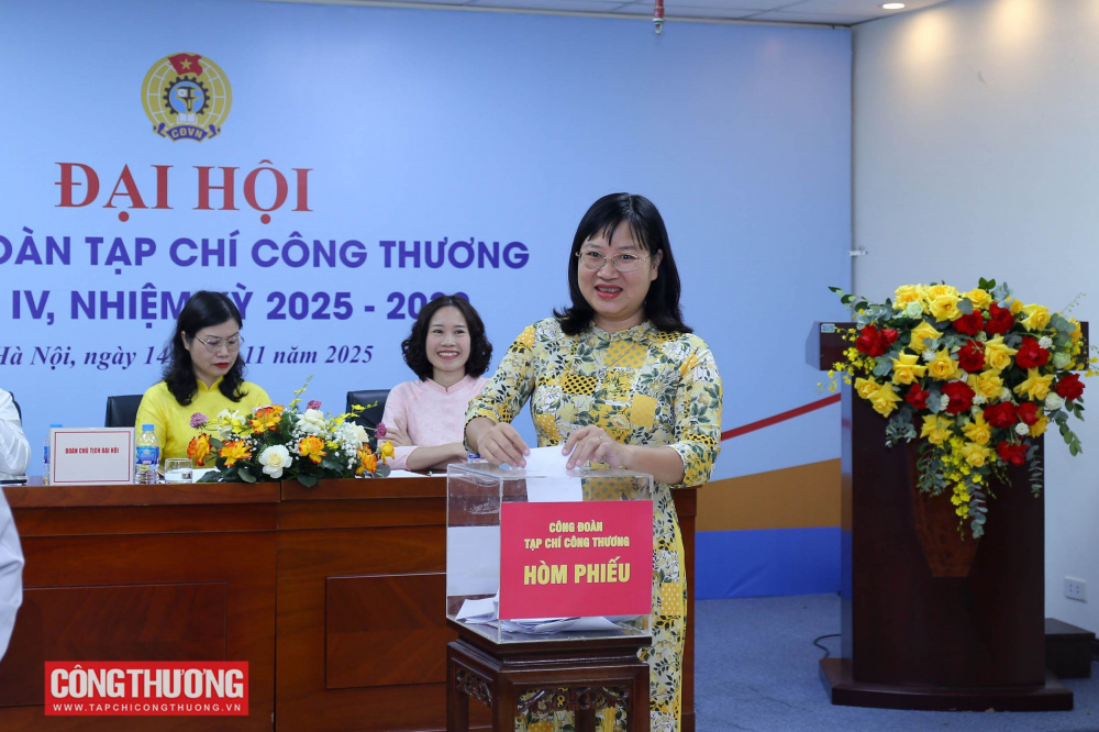 Phát huy thế mạnh Công đoàn Tạp chí Công Thương, phấn đấu hoàn thành xuất sắc nhiệm vụ nhiệm kỳ 2025 - 2030