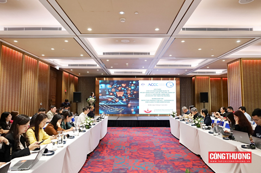 Việt Nam - Australia: Chia sẻ kinh nghiệm giám sát và thu hồi sản phẩm khuyết tật