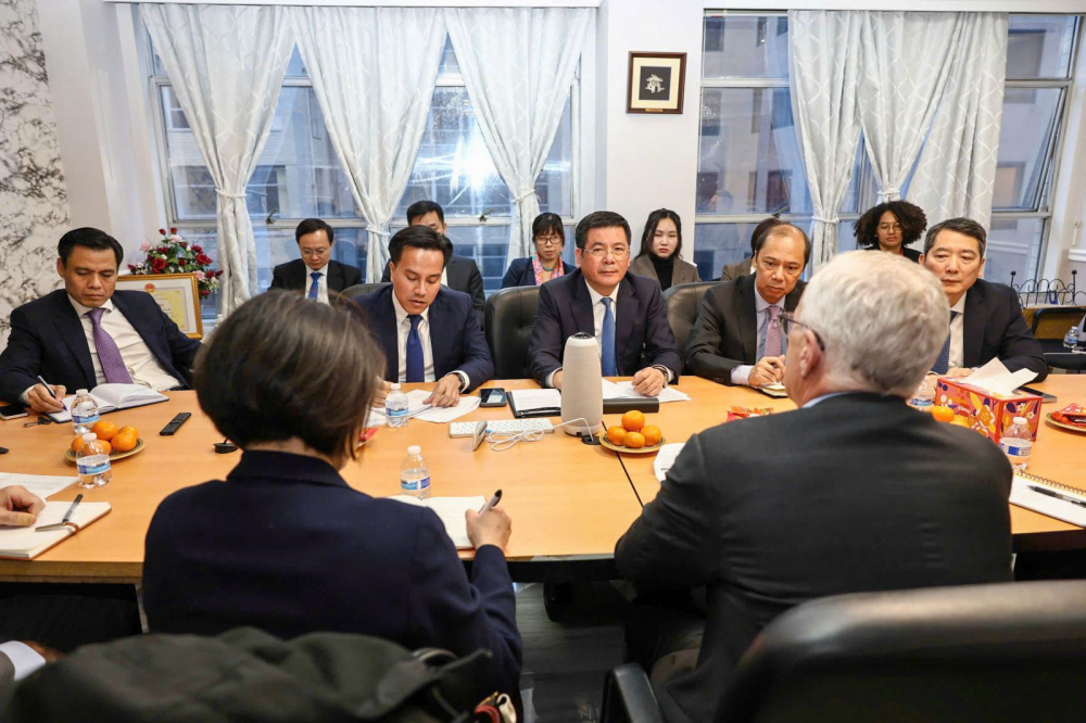 Bộ trưởng Nguyễn Hồng Diên làm việc với Hiệp hội Công nghiệp bán dẫn Hoa Kỳ