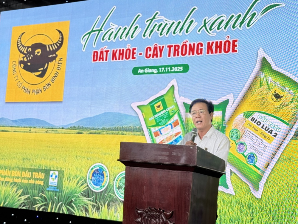 ông Ngô Văn Đông Tổng giám đốc Công ty CP Phân bón Bình Điền