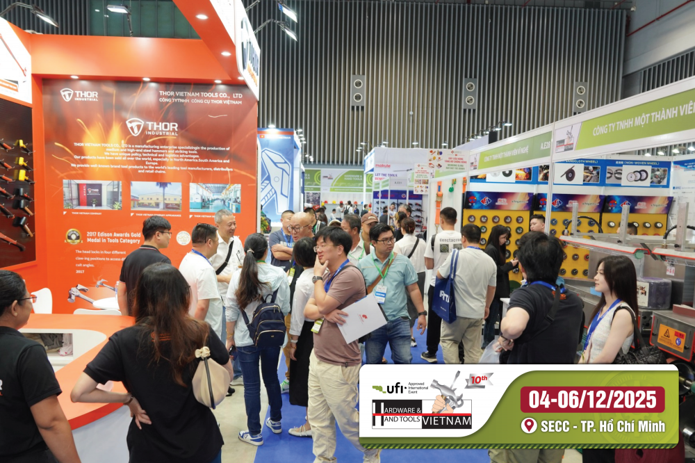 Sắp diễn ra Triển lãm Quốc tế Ngũ kim và Dụng cụ cầm tay Việt Nam lần thứ 10 - VHHE 2025