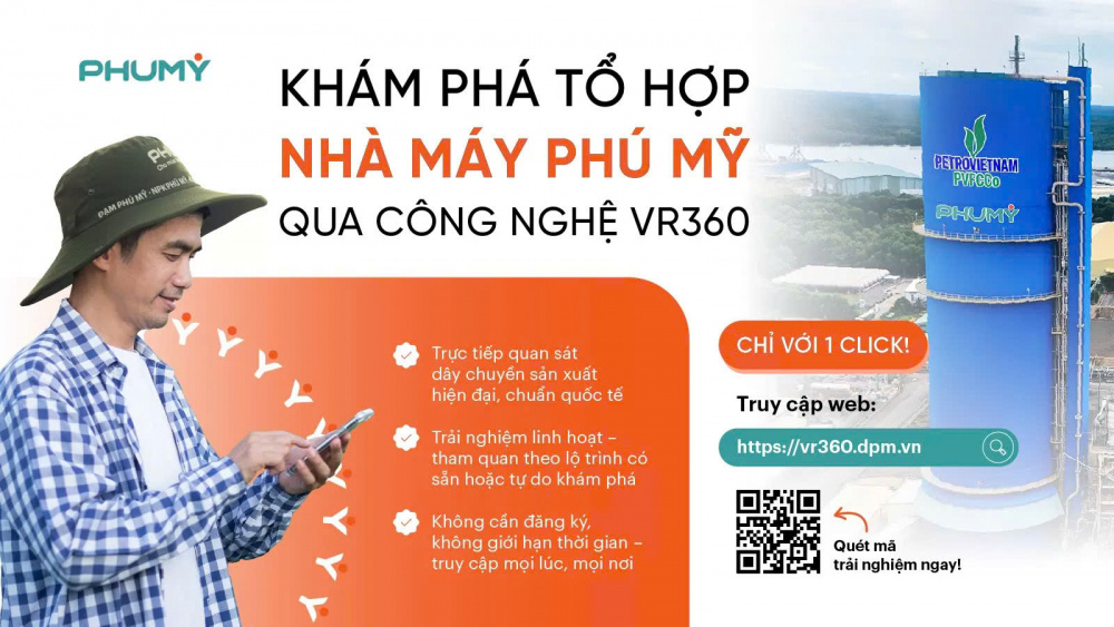 PVFCCo - Phú Mỹ ra mắt nền tảng tham quan VR360