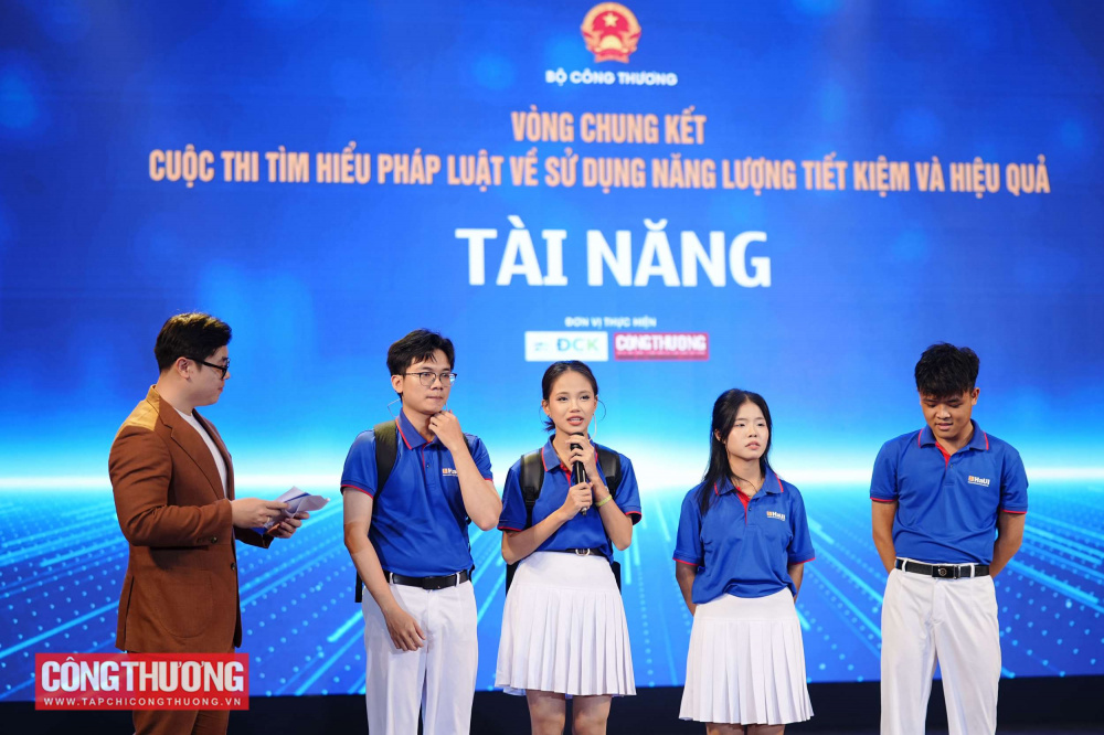 [ĐANG DIỄN RA] Vòng Chung kết Cuộc thi "Tìm hiểu pháp luật về sử dụng năng lượng tiết kiệm và hiệu quả"