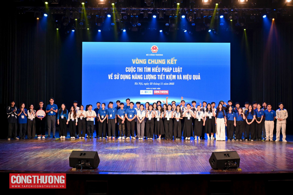 Vòng Chung kết Cuộc thi Tìm hiểu Pháp luật về sử dụng năng lượng tiết kiệm và hiệu quả