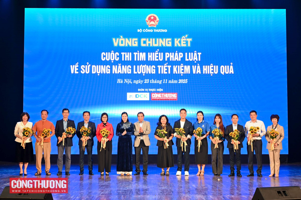 Vòng Chung kết Cuộc thi Tìm hiểu Pháp luật về sử dụng năng lượng tiết kiệm và hiệu quả