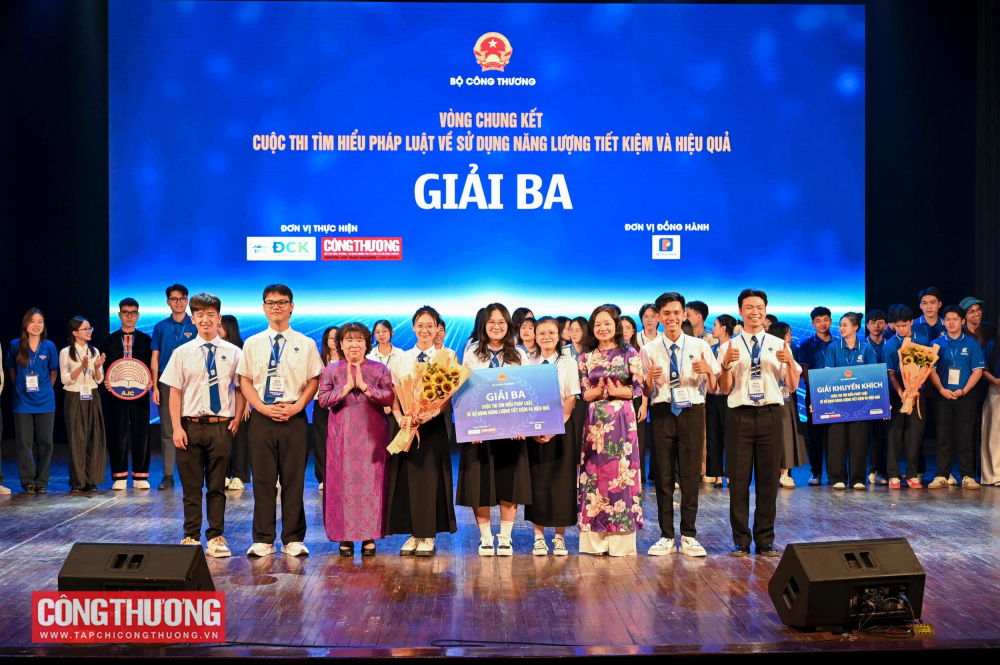 Vòng Chung kết Cuộc thi Tìm hiểu Pháp luật về sử dụng năng lượng tiết kiệm và hiệu quả