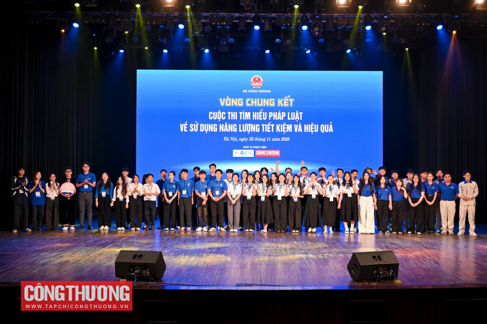 Vòng Chung kết Cuộc thi "Tìm hiểu pháp luật về sử dụng năng lượng tiết kiệm và hiệu quả"