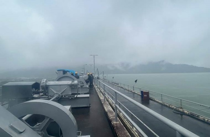 Hồ Đơn Dương xả điều tiết 