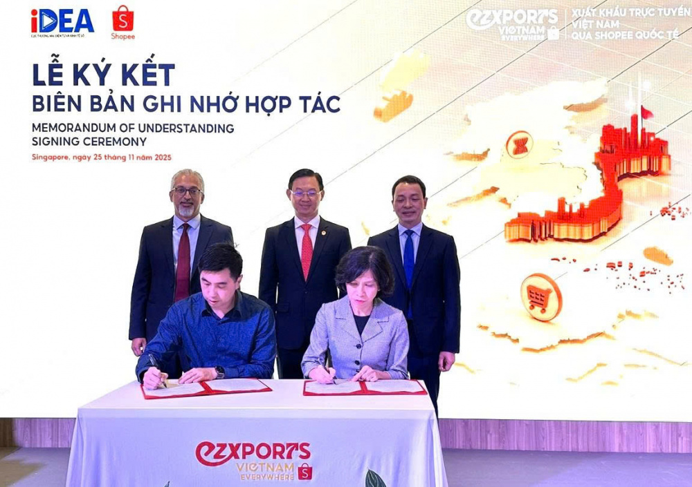 Tăng cường hợp tác Việt Nam - Singapore trong thúc đẩy thương mại điện tử và xuất khẩu số