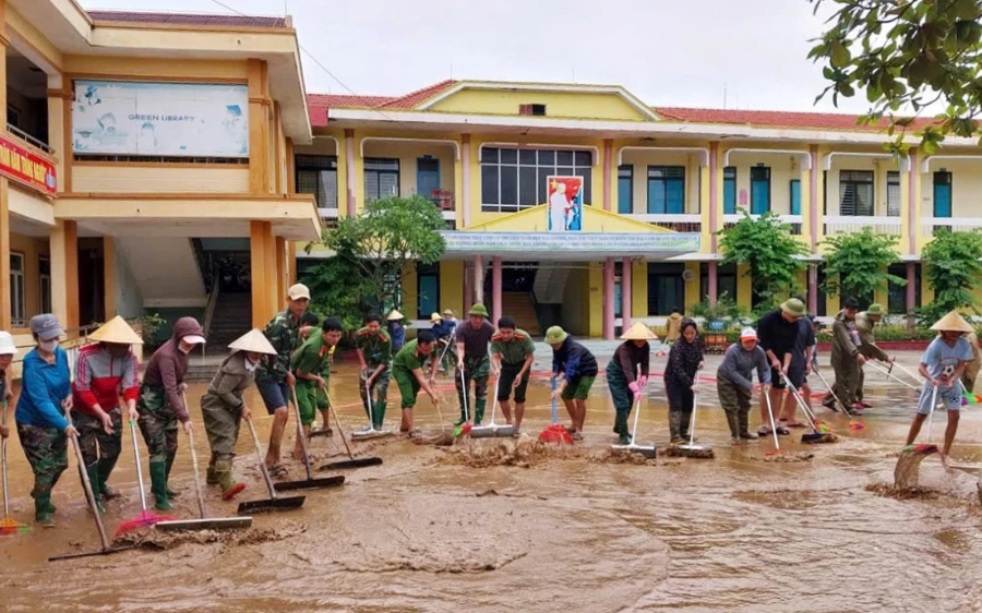 khắc phục thiên tai