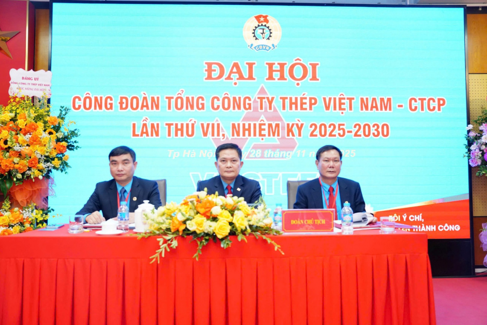 ĐH Công đoàn TCT Thép lần VII