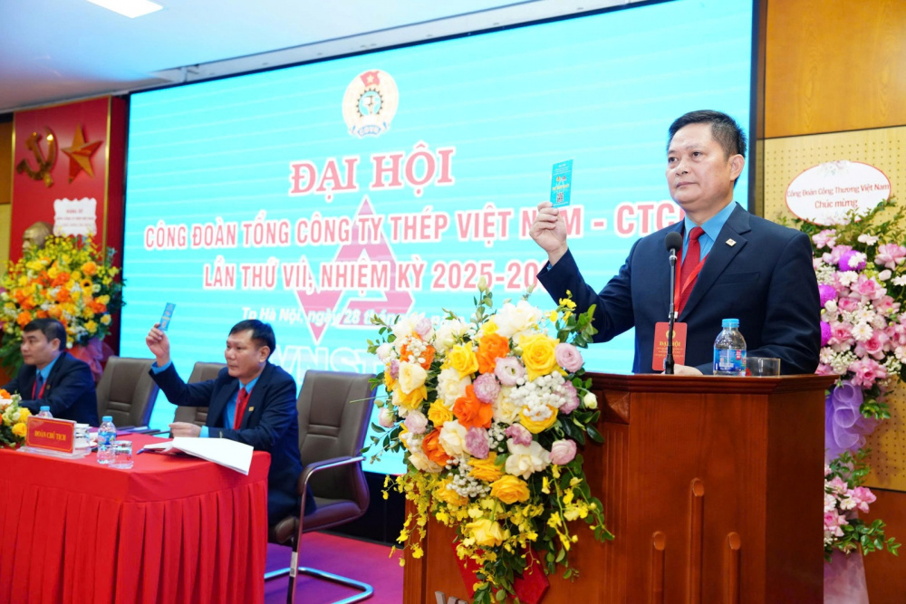 ĐH Công đoàn TCT Thép lần VII