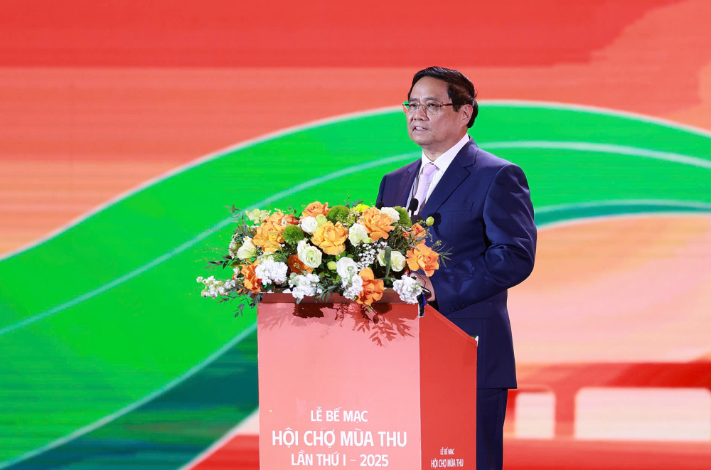 Thủ tướng Phạm Minh Chính dự lễ bế mạc Hội chợ mùa Thu lần thứ nhất - 2025