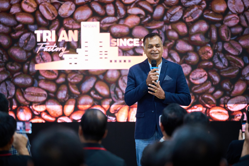 Ông Binu Jacob, Tổng Giám đốc Công ty Nestlé Việt Nam