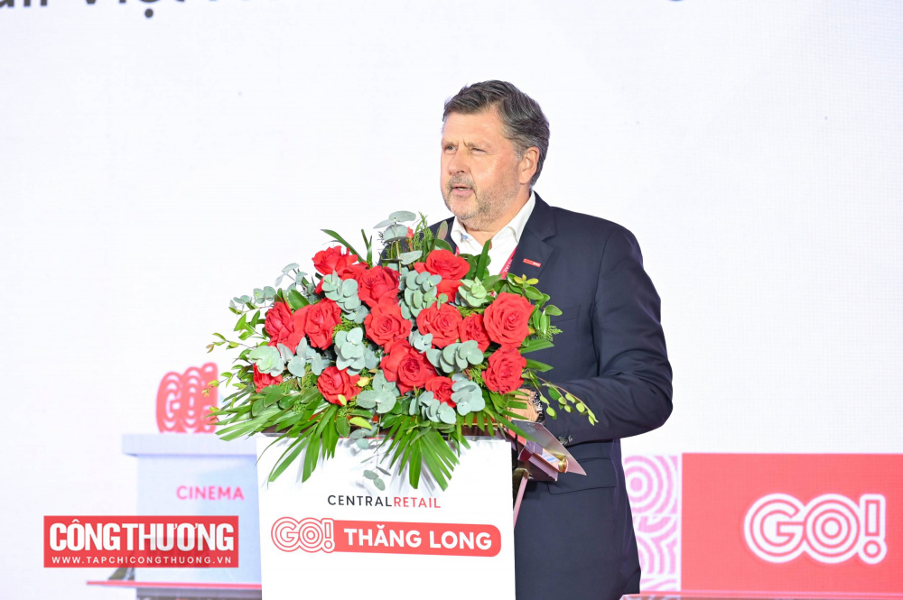 Ông Olivier Langlet - Tổng Giám đốc tập đoàn Central Retail Việt Nam
