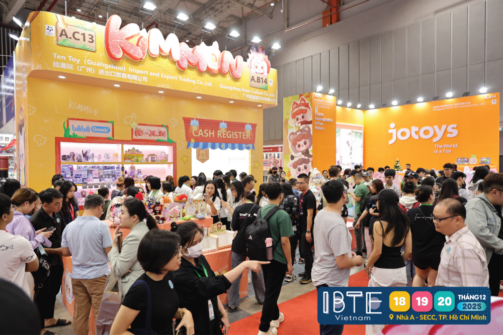 Hơn 250 doanh nghiệp tham gia trưng bày tại Triển lãm Quốc tế Sản phẩm & Đồ chơi trẻ em Việt Nam
