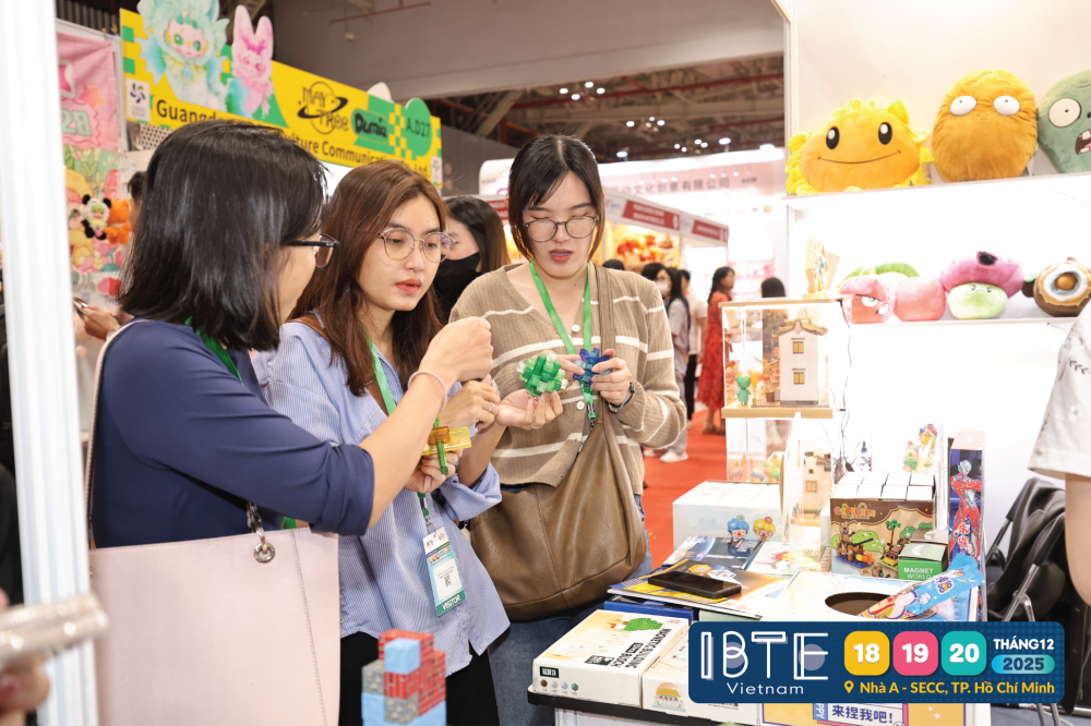 Hơn 250 doanh nghiệp tham gia trưng bày tại Triển lãm Quốc tế Sản phẩm & Đồ chơi trẻ em Việt Nam