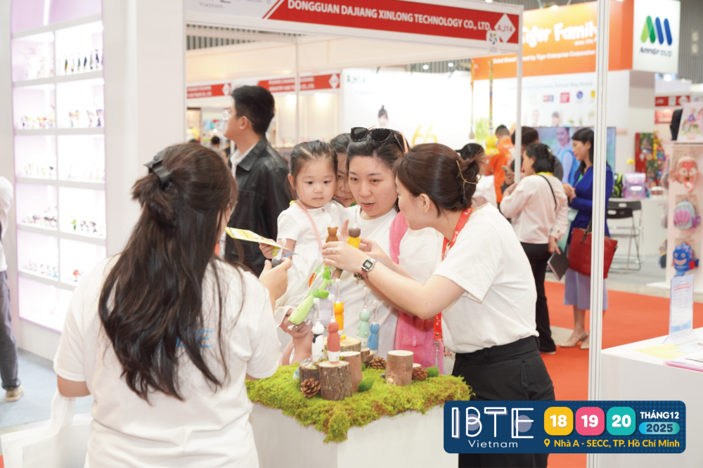 Hơn 250 doanh nghiệp tham gia trưng bày tại Triển lãm Quốc tế Sản phẩm & Đồ chơi trẻ em Việt Nam