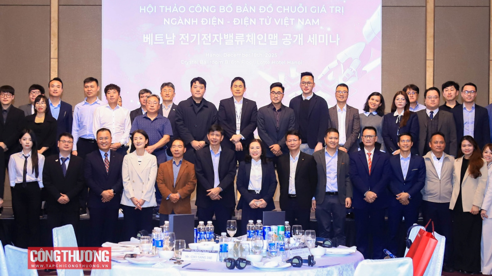 Công bố bản đồ chuỗi giá trị ngành điện - điện tử Việt Nam 1 điện tử