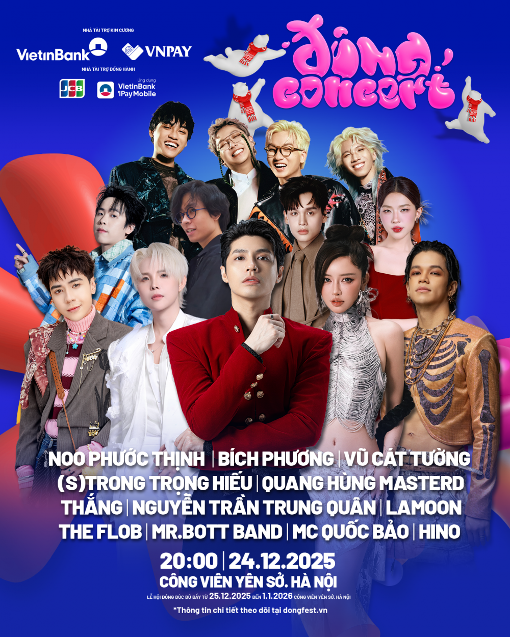 Lộ diện dàn nghệ sĩ “khuấy đảo” Đông Concert 2025