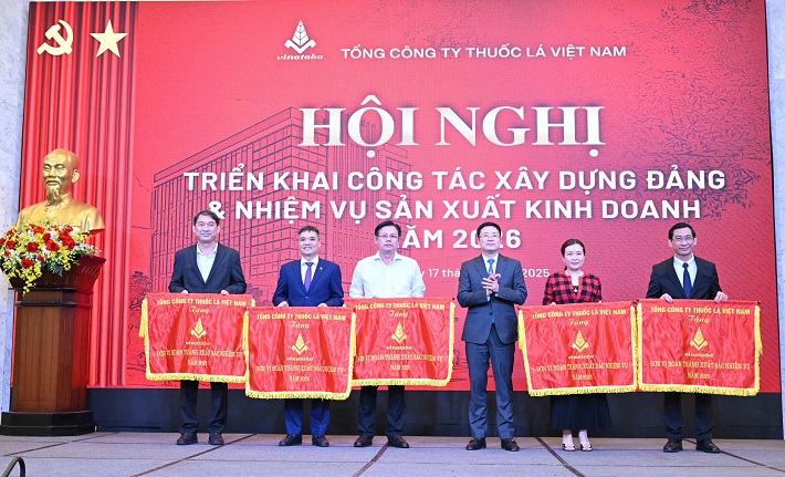 Năm 2025, Vinataba nộp ngân sách Nhà nước hơn 19 nghìn tỷ đồng 3 Khen thưởng