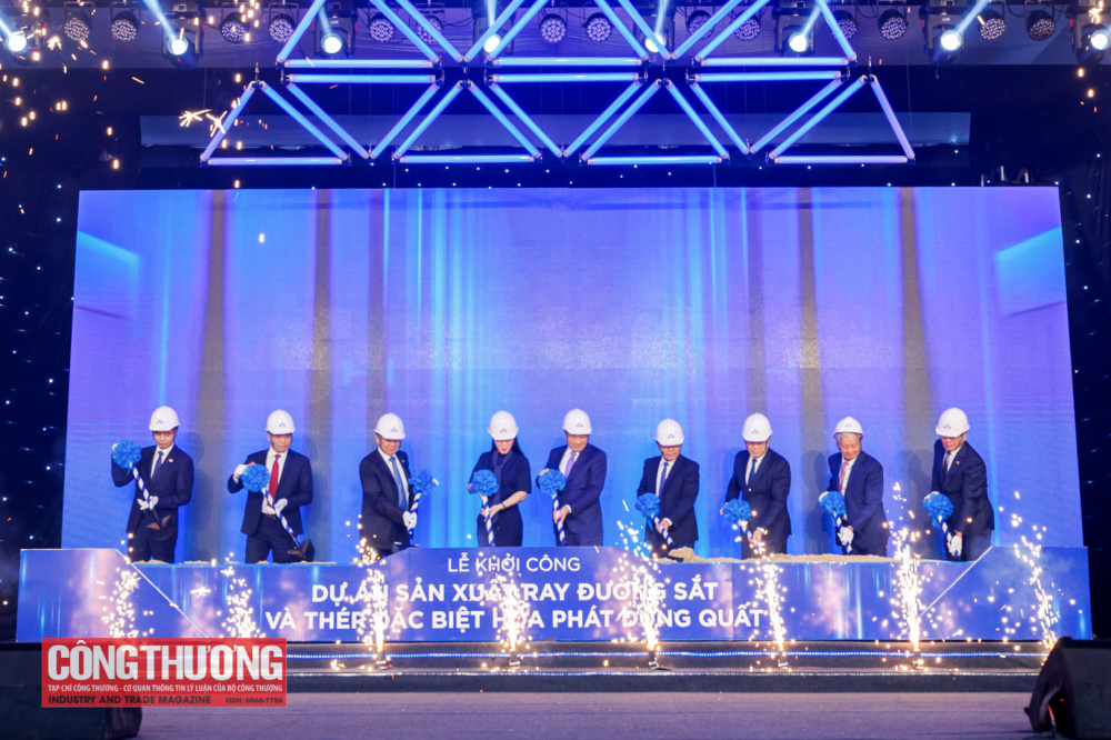 Dự án Nhà máy sản xuất ray và thép đặc biệt Hòa Phát Dung Quất