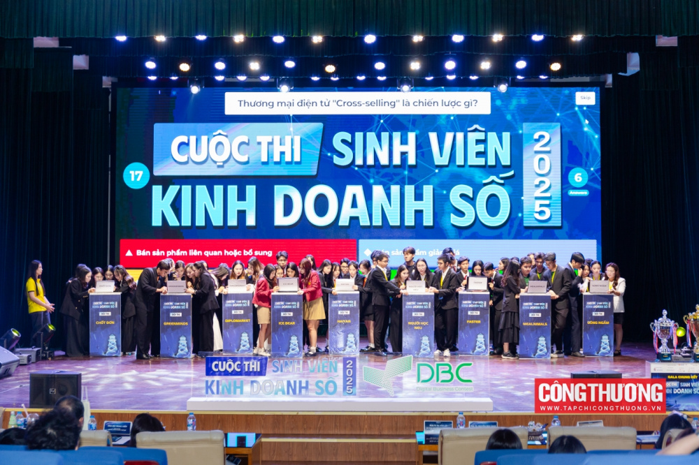 Cuộc thi Sinh viên Kinh doanh số 2025: Thúc đẩy nguồn nhân lực số chất lượng cao