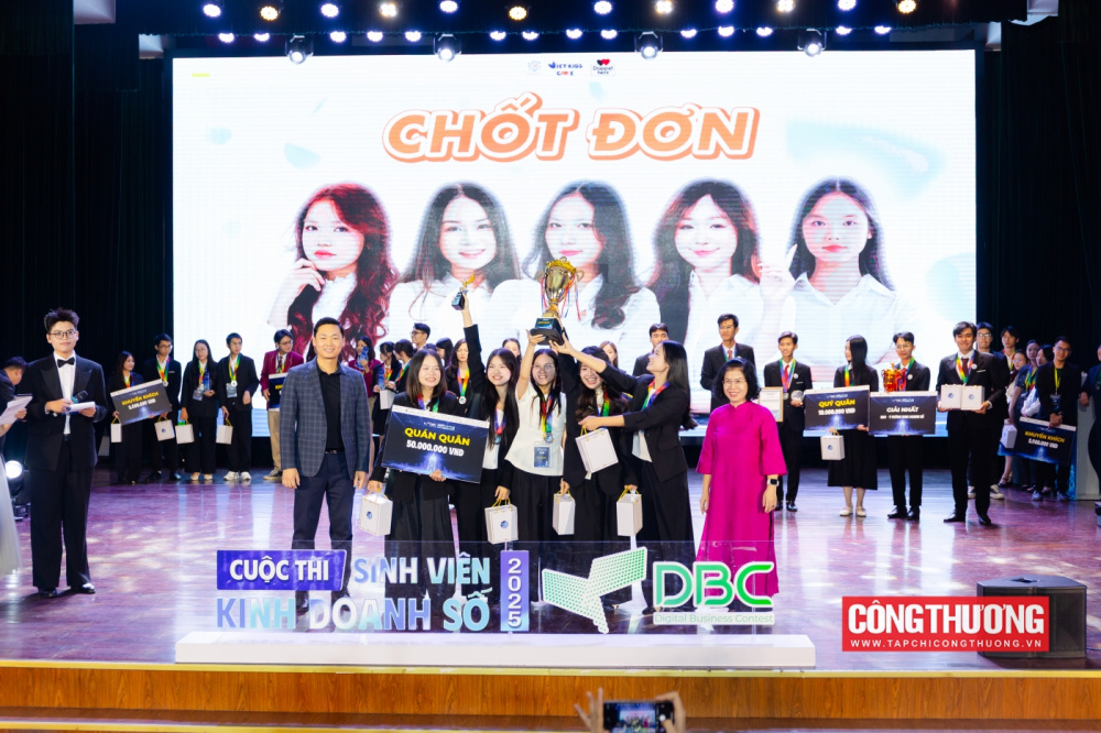 Cuộc thi Sinh viên Kinh doanh số 2025: Thúc đẩy nguồn nhân lực số chất lượng cao