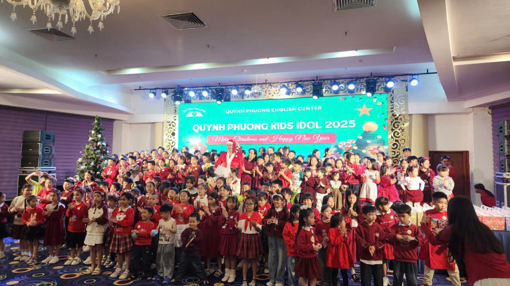 Cuộc thi giúp các học sinh mạnh dạn giao tiếp và nuôi dưỡng niềm say mê với tiếng Anh