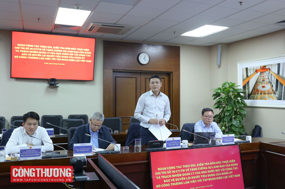 Tăng cường hơn nữa công tá bảo vệ quyền lợi người tiêu dùng trong Tập đoàn Điện lực Việt Nam