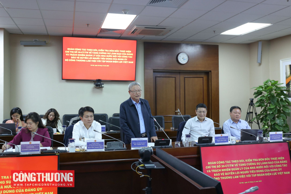 Tăng cường hơn nữa công tá bảo vệ quyền lợi người tiêu dùng trong Tập đoàn Điện lực Việt Nam