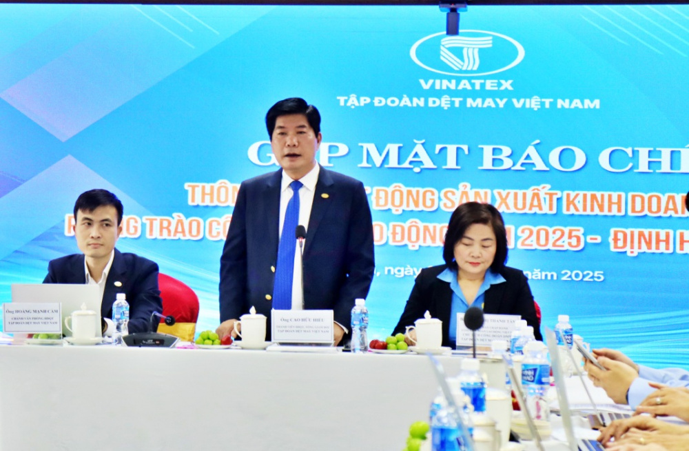 ông Hiếu - Tổng giám đốc Tập đoàn Dệt may Việt Nam