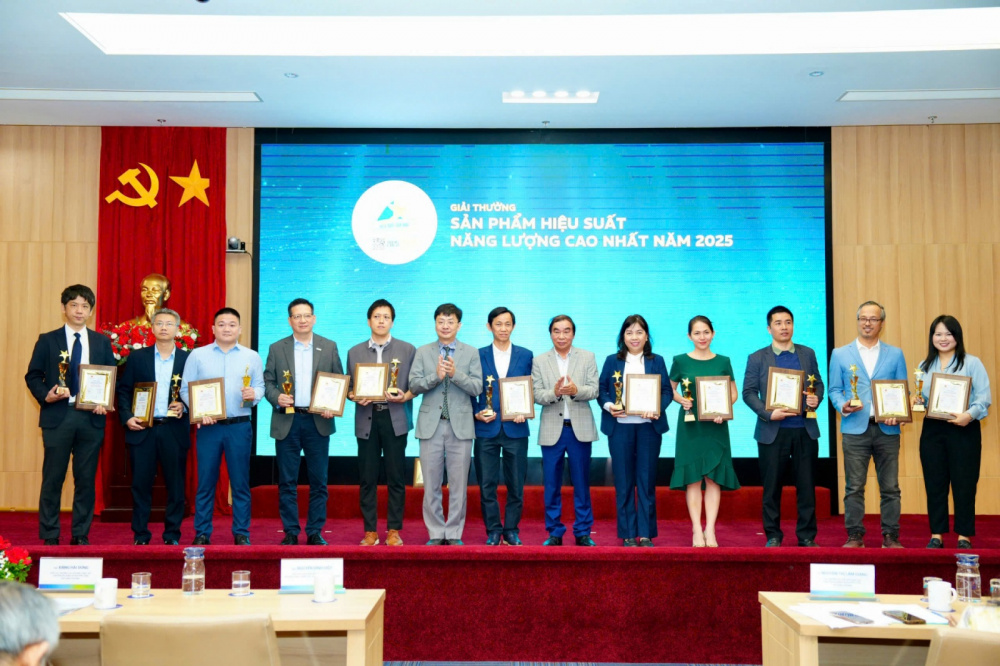 Giải thưởng hiệu quả năng lượng năm 2025
