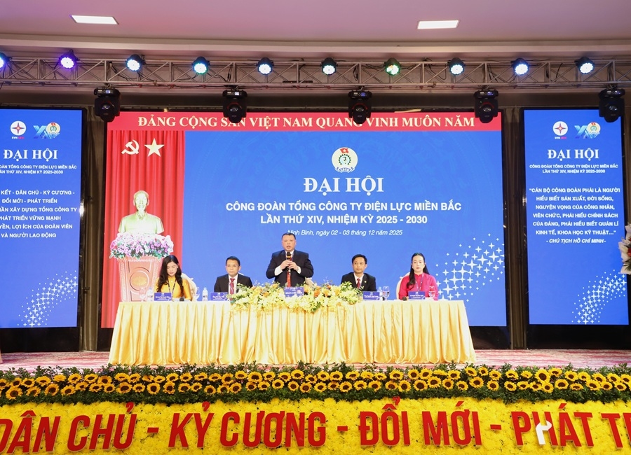 đại hội Công đoàn Tổng công ty Điện lực miền Bắc