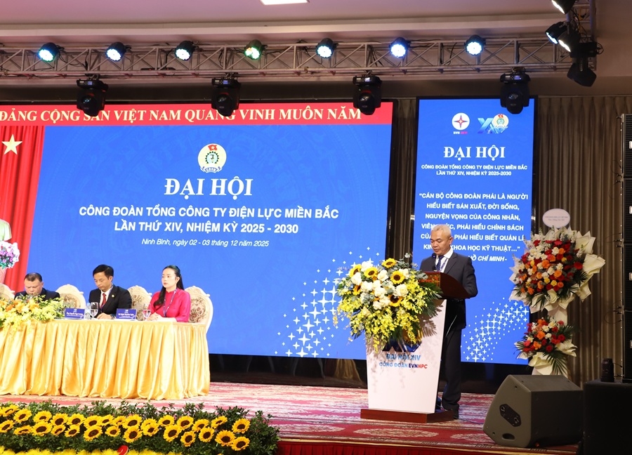 đại hội Công đoàn Tổng công ty Điện lực miền Bắc
