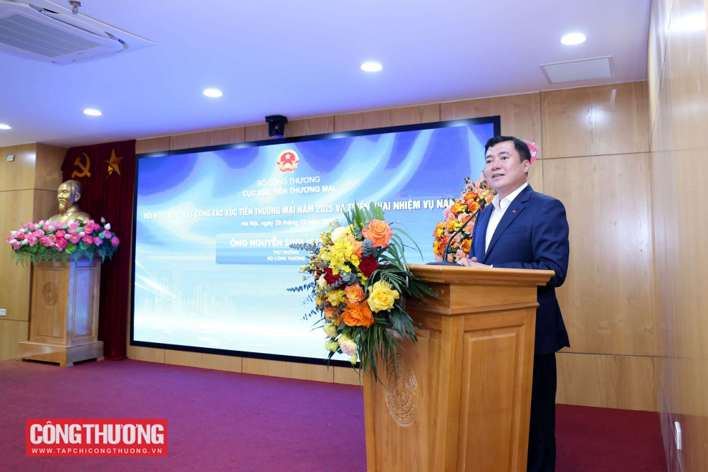 Cục Xúc tiến thương mại (Bộ Công Thương) tổ chức Hội nghị tổng kết công tác xúc tiến thương mại năm 2025 và triển khai nhiệm vụ năm 2026